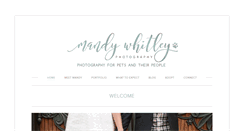 Desktop Screenshot of mandywhitleyphotography.com